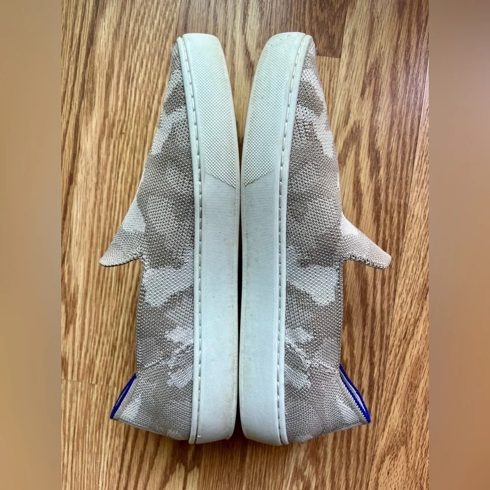Rothy’s Knit Slip-On The Sneaker Desert Camo 7.5
